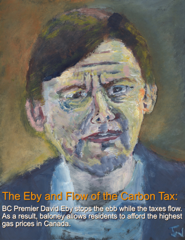 BC Premier David Eby Portrait by WTW