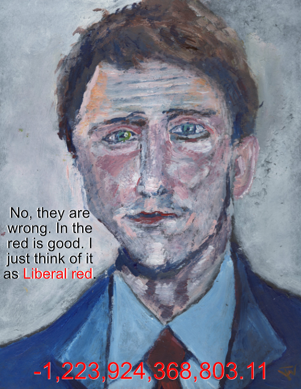 Justin Trudeau Portrait by WTW