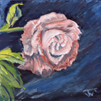 Rose, Acrylic, January 2013