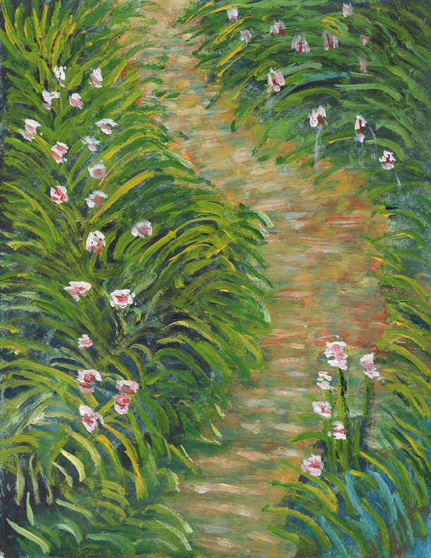 Claude Monet-Garden
