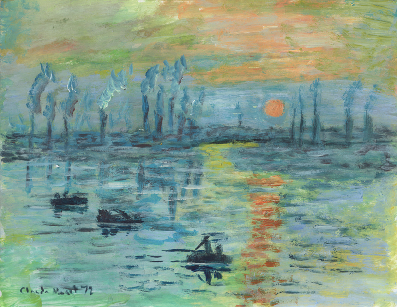 Claude Monet-Impression Soleil Levant
