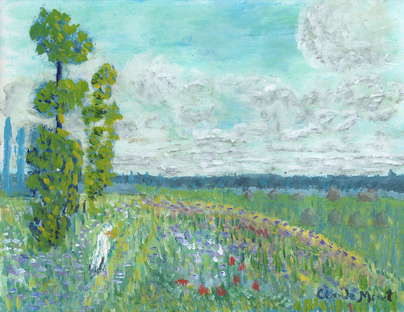 Claude Monet-Poppies near Argenteuil
