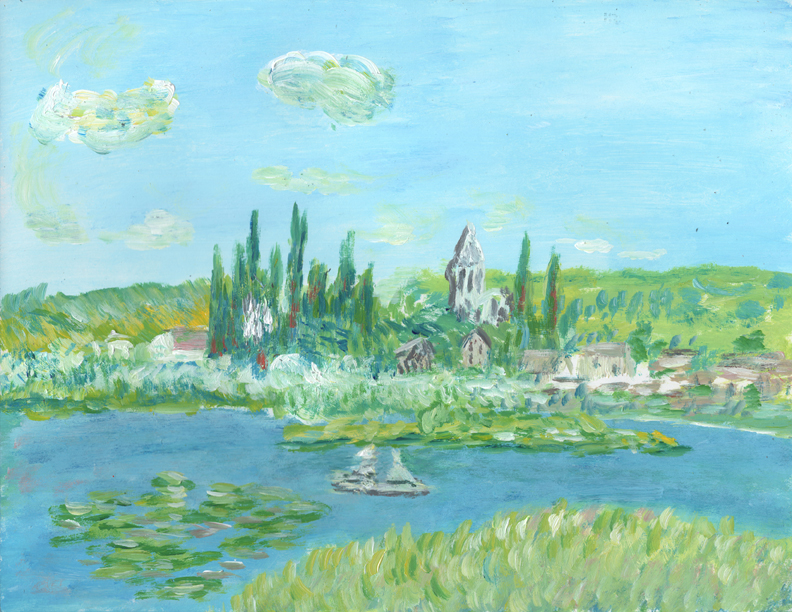 Claude Monet-Vetheuil