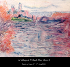 Village de Vetheuil by Claude Monet