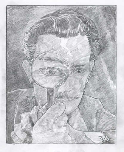 Copy of Yousuf Karsh's Photograph of Salvador Dali