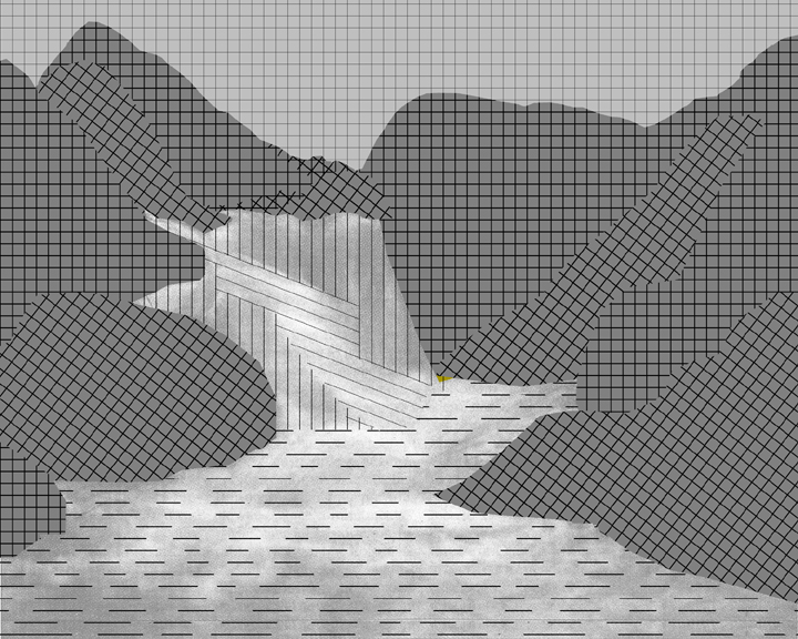 Hannah Creek, Number 2, BC-8 in x 10 in, Print