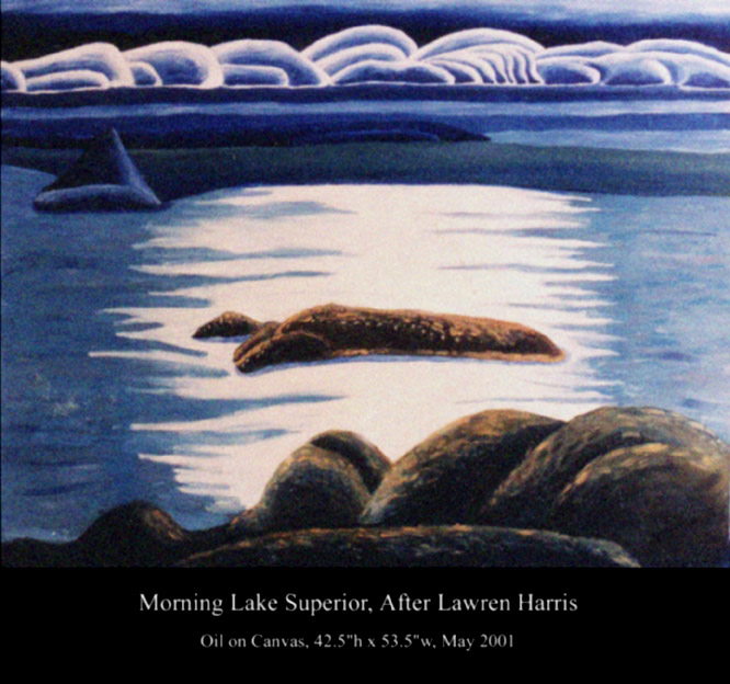 Morning Lake Superior, In a Private Collection.