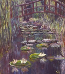After Monet, 24in x 20in Oil, November 2008