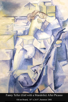 Picasso's Girl with a Mandolin