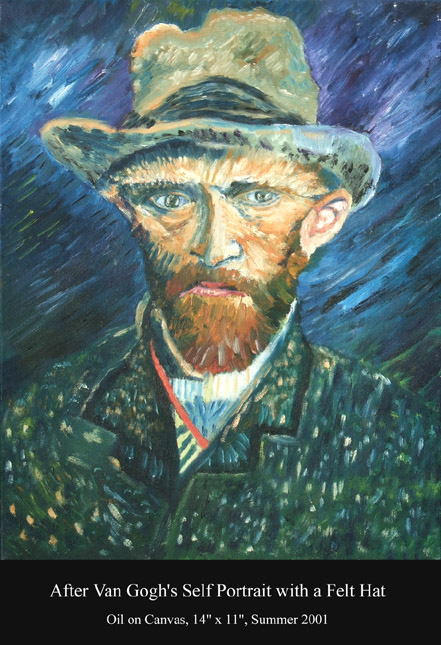 Van Gogh in a Felt Hat